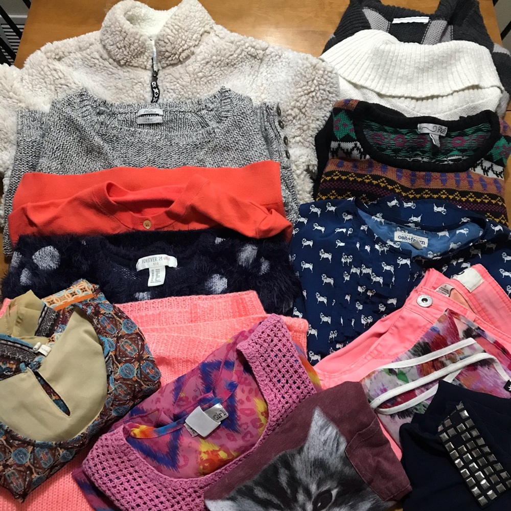Lot of 15 Misc Girls Clothing